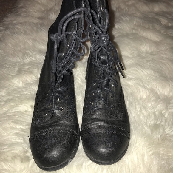 Journeys Shoes Combat Boots Poshmark